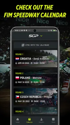 FIM Speedway android App screenshot 1